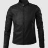 Black Viper Men's Leather Biker Jacket
