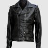Black Leather Motorcycle Jacket