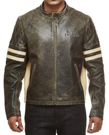 mens-striped-cafe-racer-royal-enfield-leather-jacket