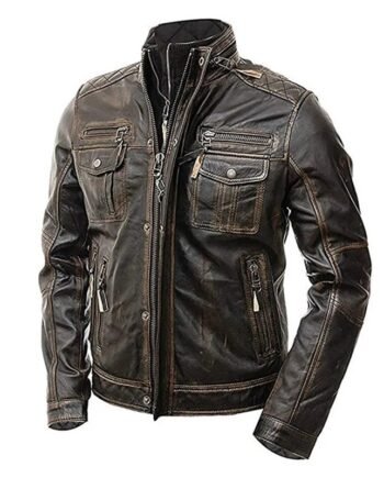 mens-vintage-brown-cafe-racer-leather-jacket