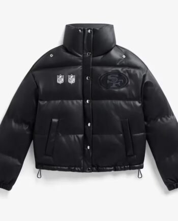 san-francisco-49ers-puffer-leather-jacket