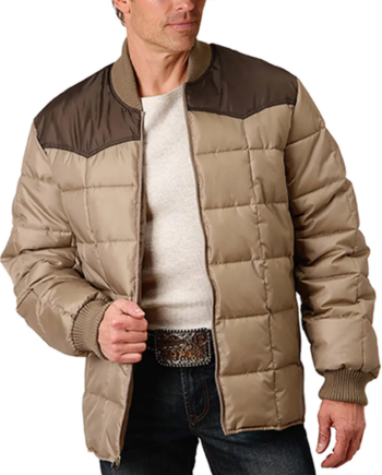 western-yoke-beige-quilted-jacket