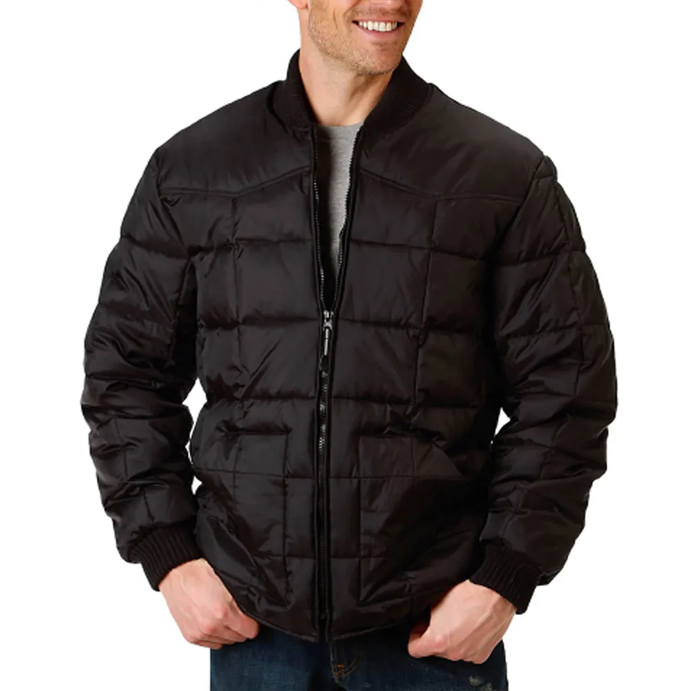 western-yoke-black-quilted-jacket