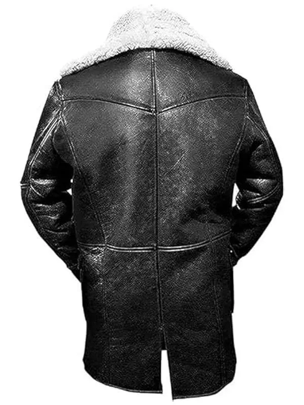Bane Dark Knight Rises Real Leather Coat