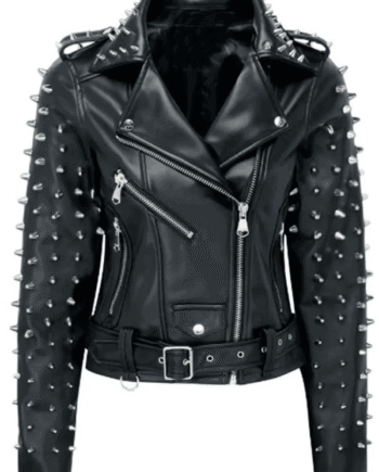 Billie Eilish American Singer Biker Black Leather Jacket