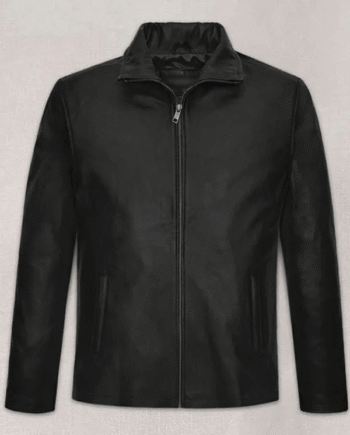 Dr. Ross Geller Friends David Schwimmer Black Leather Jacket