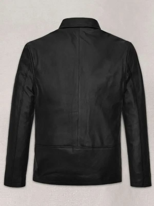 Dr. Ross Geller Friends David Schwimmer Black Leather Jacket