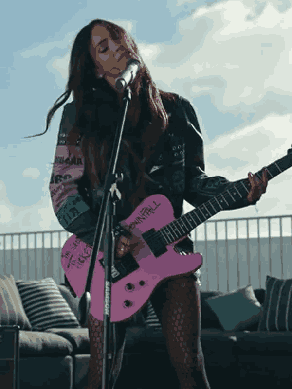 Bloody Valentine Megan Fox Black Leather Biker Jacket