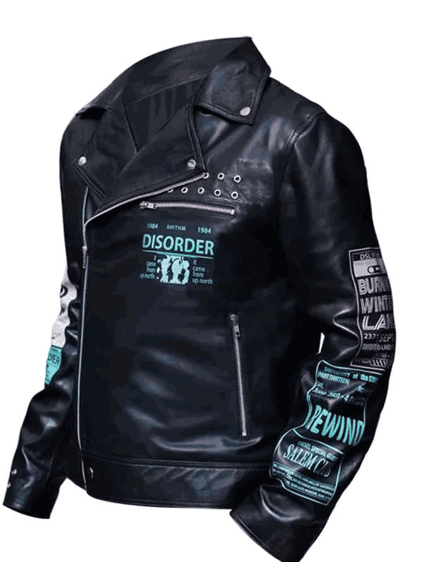 Bloody Valentine Megan Fox Black Leather Biker Jacket