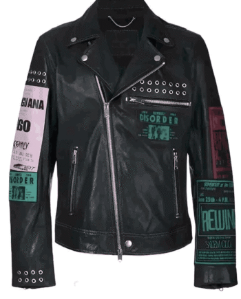 Bloody Valentine Megan Fox Black Leather Biker Jacket